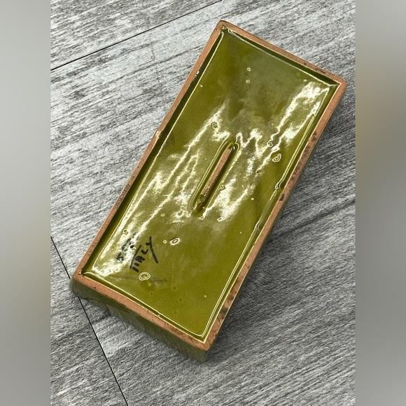 VTG Bitossi Aldo Londi Cigarette Cigar Storage Box W/Lid Mid Century Italy 5520 - Picture 14 of 16